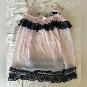VS BABYDOLL LINGERIE DRESS TOP